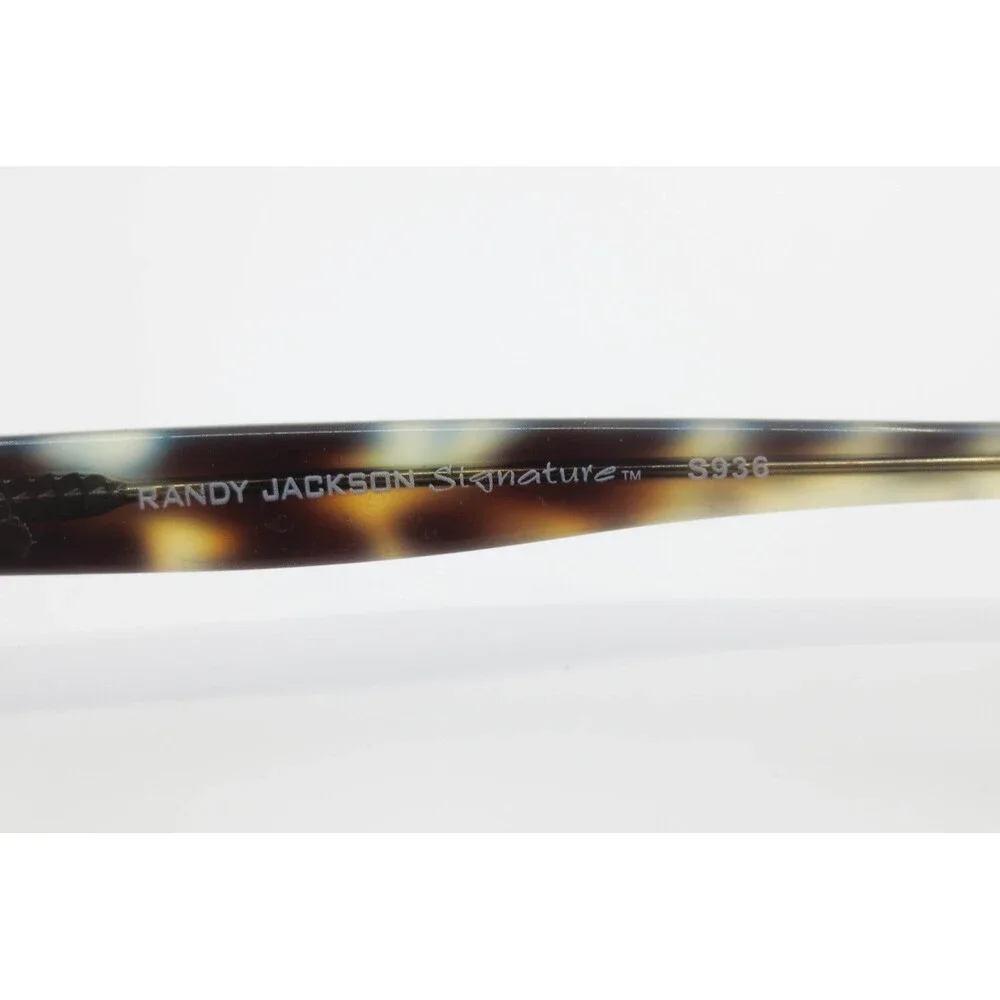 Randy Jackson Signature S936 Clear Tortoise Square Eyeglass Frames 51-18-145